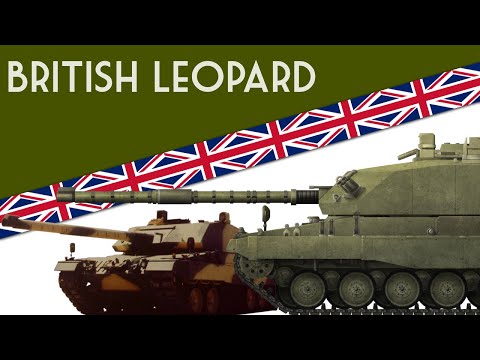 The British Leopard | Vickers Mk.7/2 MBT
