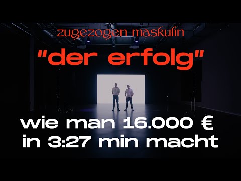 Zugezogen Maskulin - Der Erfolg prod. by SILKERSOFT & AHZUMJOT