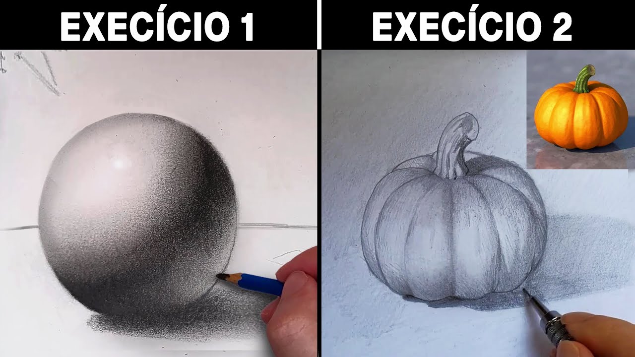 2 Exercícios para Aprender a Sombrear - Aula 6