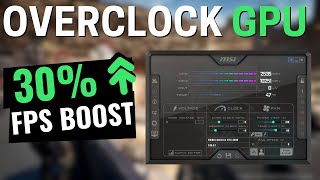 [2023] Ultimate Guide: Overclock Your GPU with MSI Afterburner | Boost Gaming Performance!