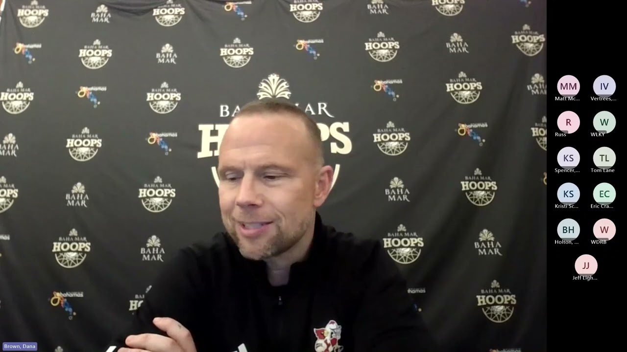 UofL MBB HC Pat Kelsey - Postgame Press Conference - 8-1-24