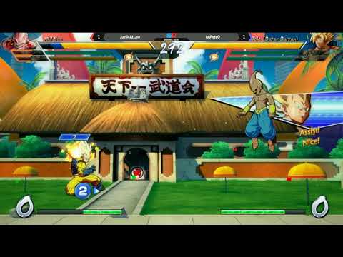 Bonus Stage: Dragon Ball FighterZ #4 - Winners Round 1 - JustinAtLaw vs ggPeteQ