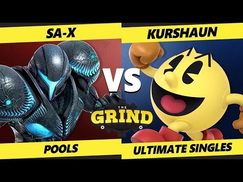 Smash Ultimate Tournament - SA-X (Dark Samus) Vs. Kurshaun (Pac-Man) The Grind 100 SSBU Pool 2 - WR2
