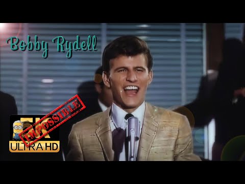 Bobby  Rydell AI 5K ❌Hard Restore❌ -  Around the World (Disneyland After Dark)1962 RIP