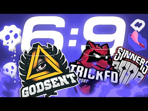 BALLISTIC vs GODSENT / SINNERS / TRICKED / попали на HLTV? / 6:9 или 9:6