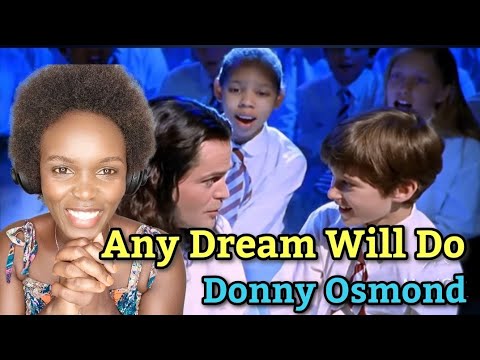 African Girl Reacts To Any Dream Will Do - Donny Osmond