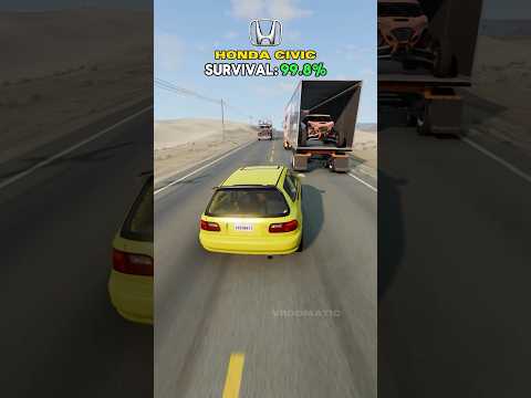 Extreme overtakings #beamng #beamngdrive #beamngcrashes #car #cars