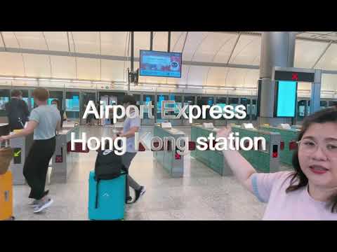 HONG KONG AIRPORT EXPRESS | Dicas de transporte do Aeroporto Internacional de HK - Parte 1