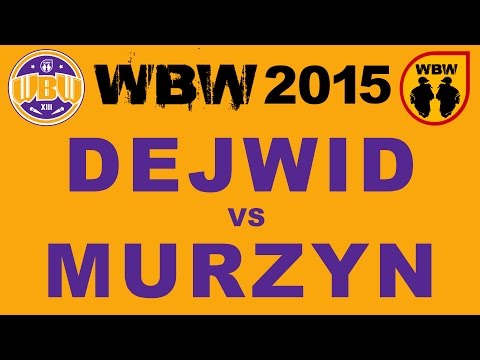 Video thumbnail for Eliminacje 2015: Dejwid vs. Murzyn