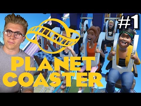 Planet Coaster Alpha 2 Gameplay | Roller Coaster Park Game | Part 1