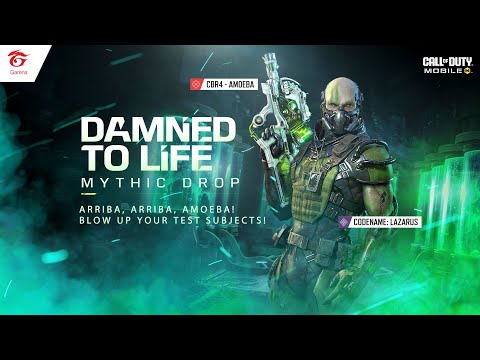 Damned to Life Mythic Drop 🦠 |  🟥Mythic CBR4 - Amoeba | Garena Call of Duty: Mobile