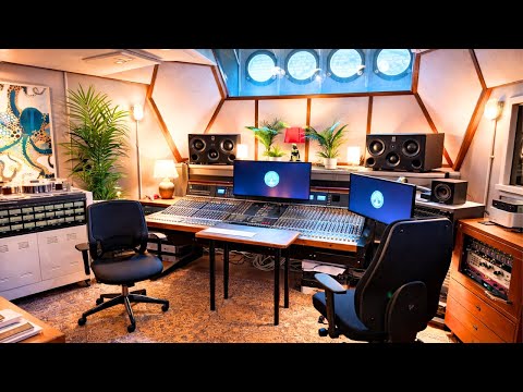 Inside a Studio Built on a Ship