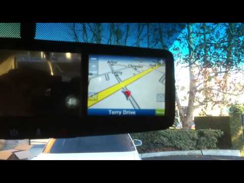 Rydeen GPS Bluetooth Mirror Installed 2013 Nissan Murano by Al-Eds Autosound HB