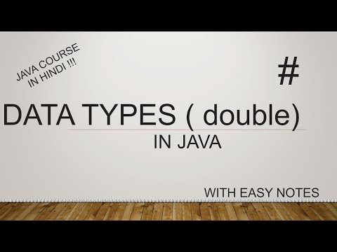 Double Data type in Java
