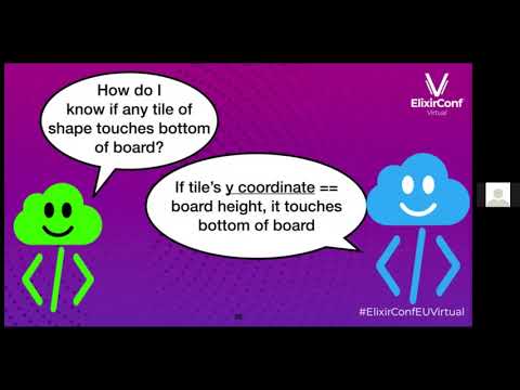 Build Tetris with Elixir and LiveView - Sandesh Soni | ElixirConfEU Virtual 20