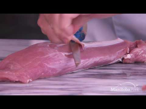 Manitoba Pork: How To Trim/Silver Pork Tenderloin