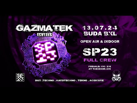 69DB @ GAZMATEK invite SP23 - OPEN AIR & INDOOR BRUXELLES