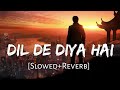 Dil De Diya Hai Lofi Slowed Reverb Anand Raj Anand Thank God SR Lofi