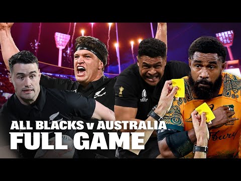 Scott Barrett's MONSTER Performance | All Blacks v Wallabies 2023 MCG Melbourne | FULL GAME
