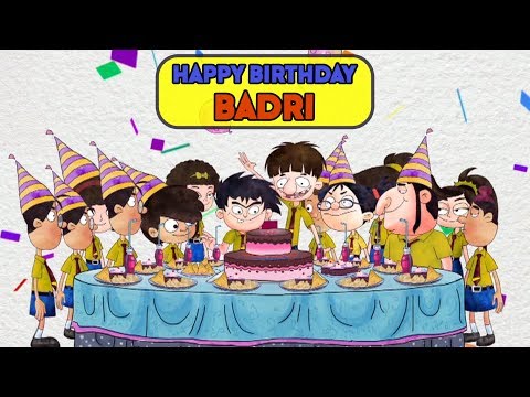 Bandbudh Aur Budbak - Episode 51 | Happy Birthday Badri | Funny Hindi Cartoon For Kids | ZeeQ