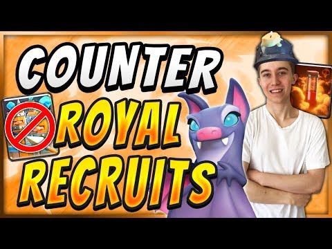 BEST MINER POISON DECK TO BEAT ROYAL RECRUITS! — Clash Royale