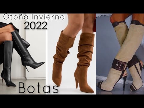 MODA Y TENDENCIAS BOTAS OTOÑO INVIERNO 2021-2022 MODA OTOÑO INVIERNO 2021•2022 MUJER