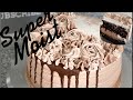 super moist chocolate cake with nutella filling