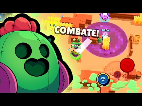 SPIKE OP!! No COMBATE - BRAWL STARS #Lachkid