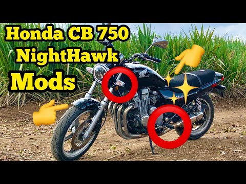 All The Mods I've Done To My 1992 Honda NightHawk CB750 (So Far)