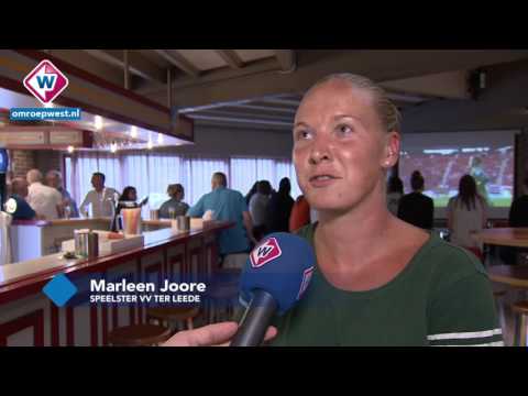 'Ter Ladies' juichen voor Oranje bij VV Ter Leede