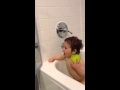 Luke S First Bath In His New House