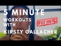 5 Minute Workouts With Kirsty Gallacher Fit In 5 With Marvin Ambrosius