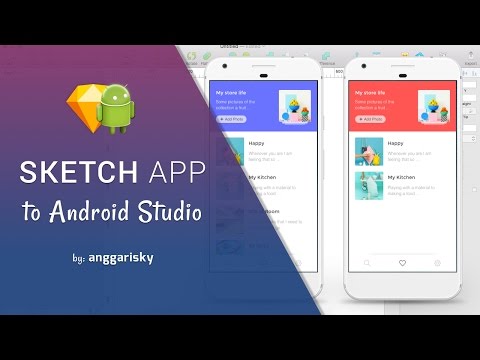 Photo Album UI Design to Android XML Tutorial Video Lecture - How to ...