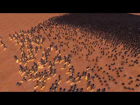 200 Soul Tyrant's  vs 10000 Footman's | Ultimate Epic Battle Simulator |