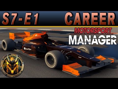 Motorsport Manager PC Career Mode S7E1 - GREAT WAY TO START THE SEASON!