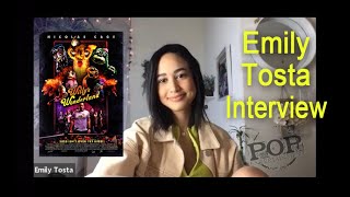 Emily Tosta Interview about Willy's Wonderland video
