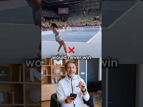 This is why you'd never win against a pro 🤔🎾 #tennis #tennisplayer #tenniscoach #uts #tennispro