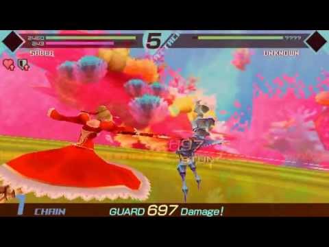 Fate/EXTRA - Round 6: Rani Route - Saber vs Unknown (Day 4)