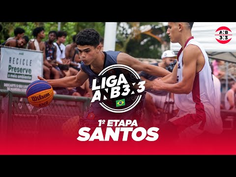 Primeira etapa da LIGAANB3X3 em Santos #minimovie
