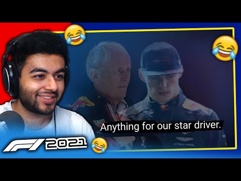 VERSTAPPEN IS THE BAD GUY IN THE F1 2021 GAME STORY MODE?!