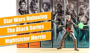 Nightsister Merrin Black Series 6" Figure (Gaming Greats #28) - Star Wars Unboxing