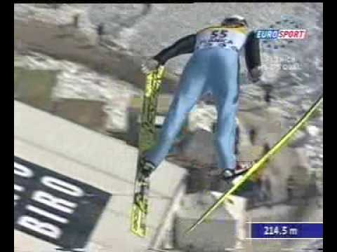Lars Bystoel - 214.5 m - Planica 2006