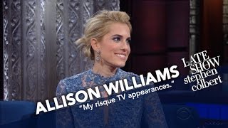 Allison Williams&#39; Family Has Gotten Used To Watching Her Sex Scenes
