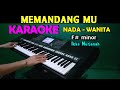 MEMANDANGMU Ikke Nurjanah KARAOKE Nada Wanita HD