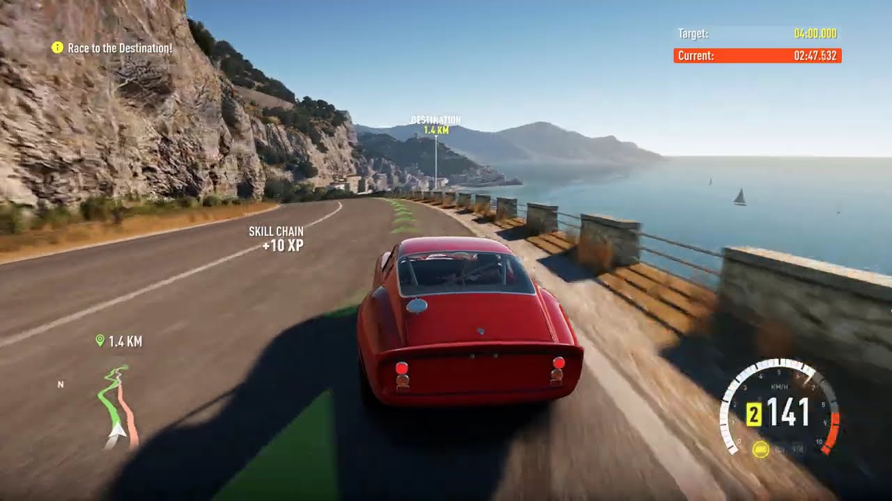 Forza Horizon 2 demonstrado no PC com Azimuth, imagem do vídeo oficial de Almost There Games