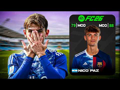 ⭐PLAY NICO PAZ'S career in FC26!