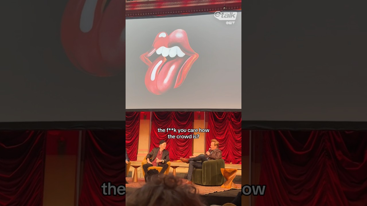 Conan O&rsquo;Brien says Mick Jagger was nervous at the Oscars - YouTube