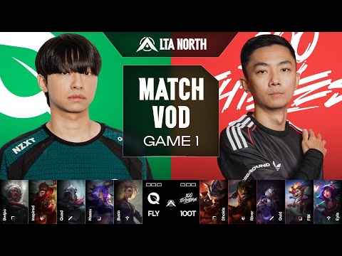 FLY vs 100T - Week 7 Day 3 | LTA North | Split 3 2025 | FlyQuest vs 100 Thieves | Game 01