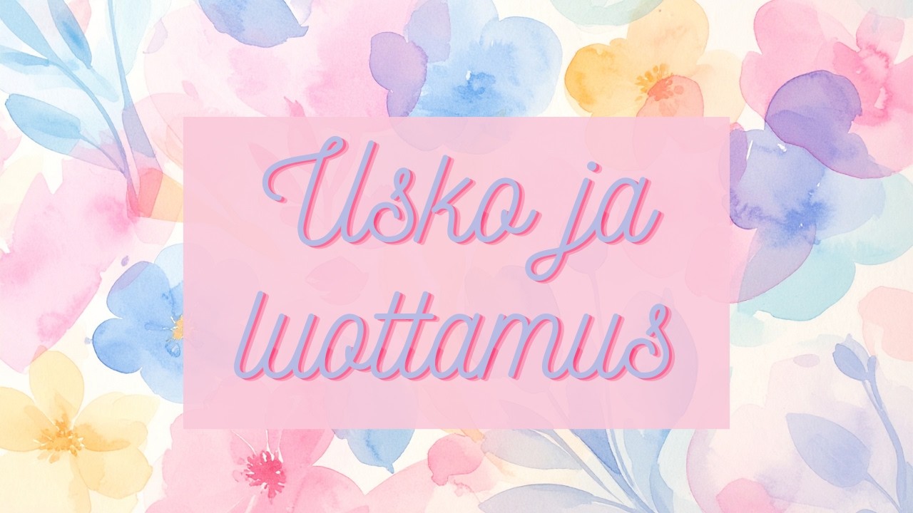 Usko ja luottamus