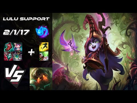 SUPPORT Lulu vs Nautilus - NA Challenger Patch 14.13